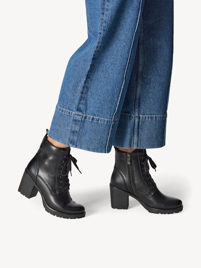 Stiefelette - schwarz, BLACK, hi-res