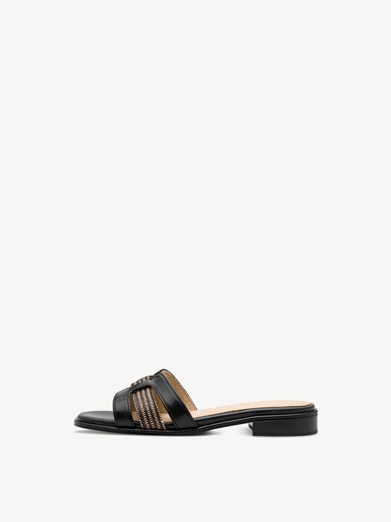Pantolette - schwarz, BLACK COMB, hi-res