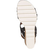 Heeled sandal - black, BLACK, hi-res