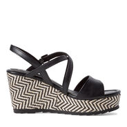 Sandalette - schwarz, BLACK, hi-res