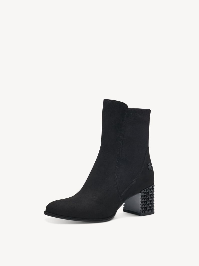 Stiefelette - schwarz, BLACK, hi-res