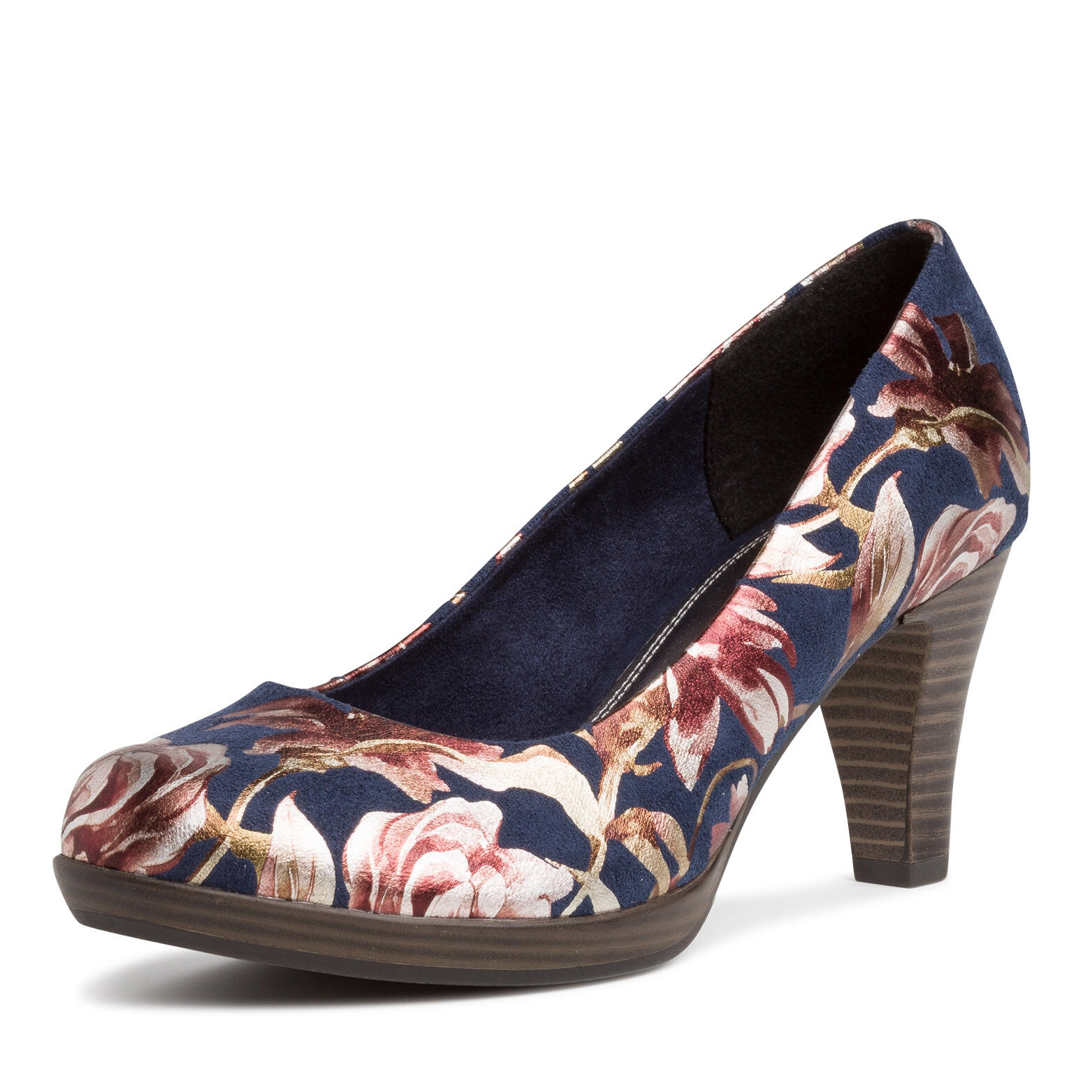 heels with flowers on the heel
