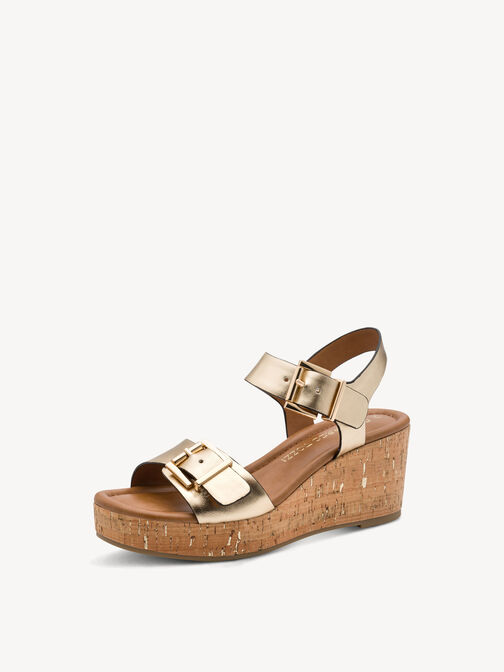 Sandale - metallic, GOLD, hi-res