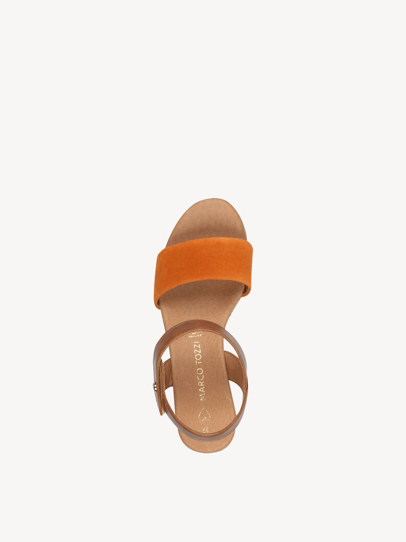 Sandale - orange, MANGO COMB, hi-res