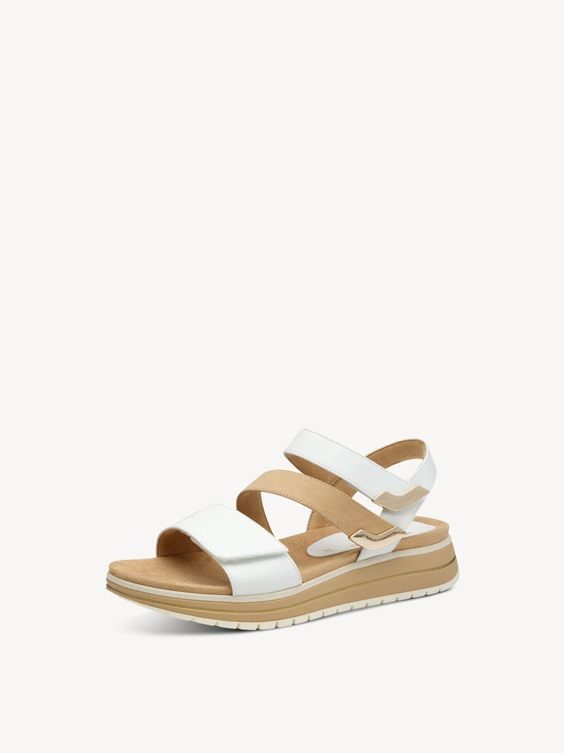 Sandal - white, WHITE COMB, hi-res