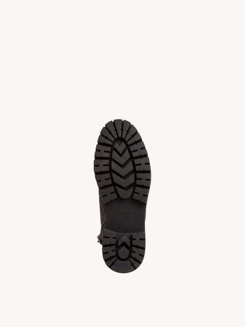 Lederstiefelette - grau, ANTHRACITE, hi-res