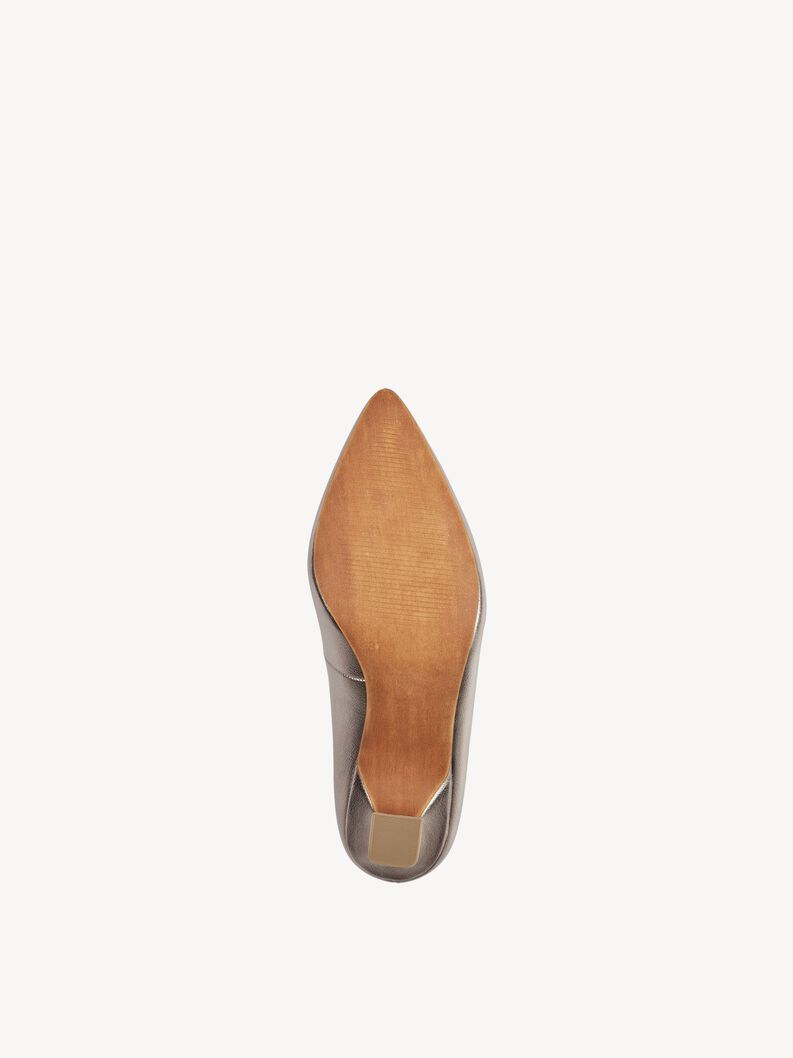 Pumps - metallic, PLATINUM, hi-res