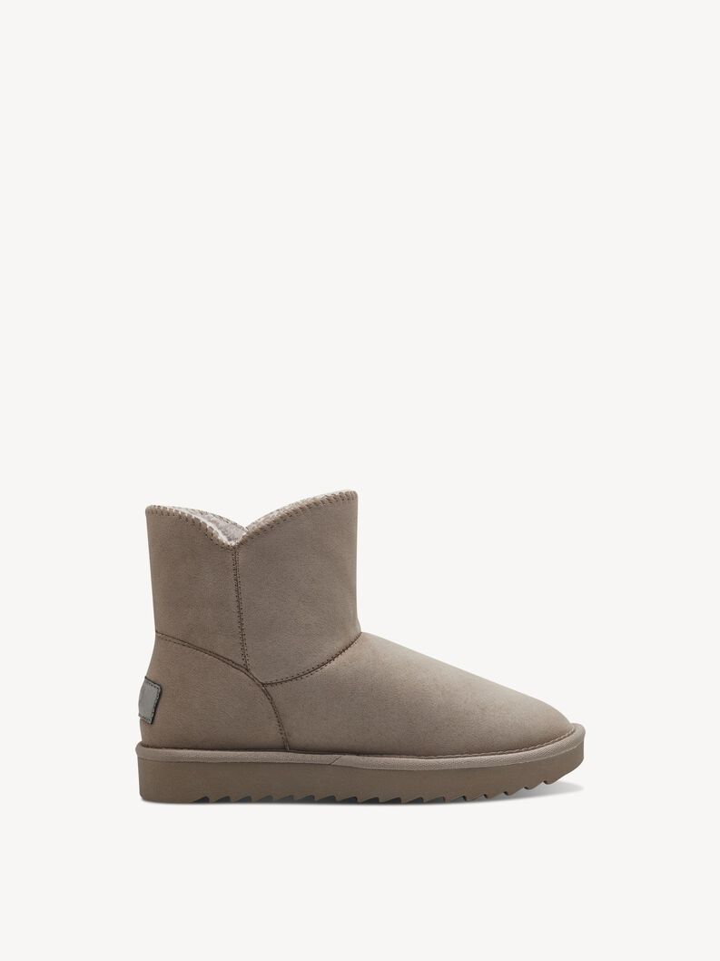 Stiefelette - beige Warmfutter, TAUPE, hi-res