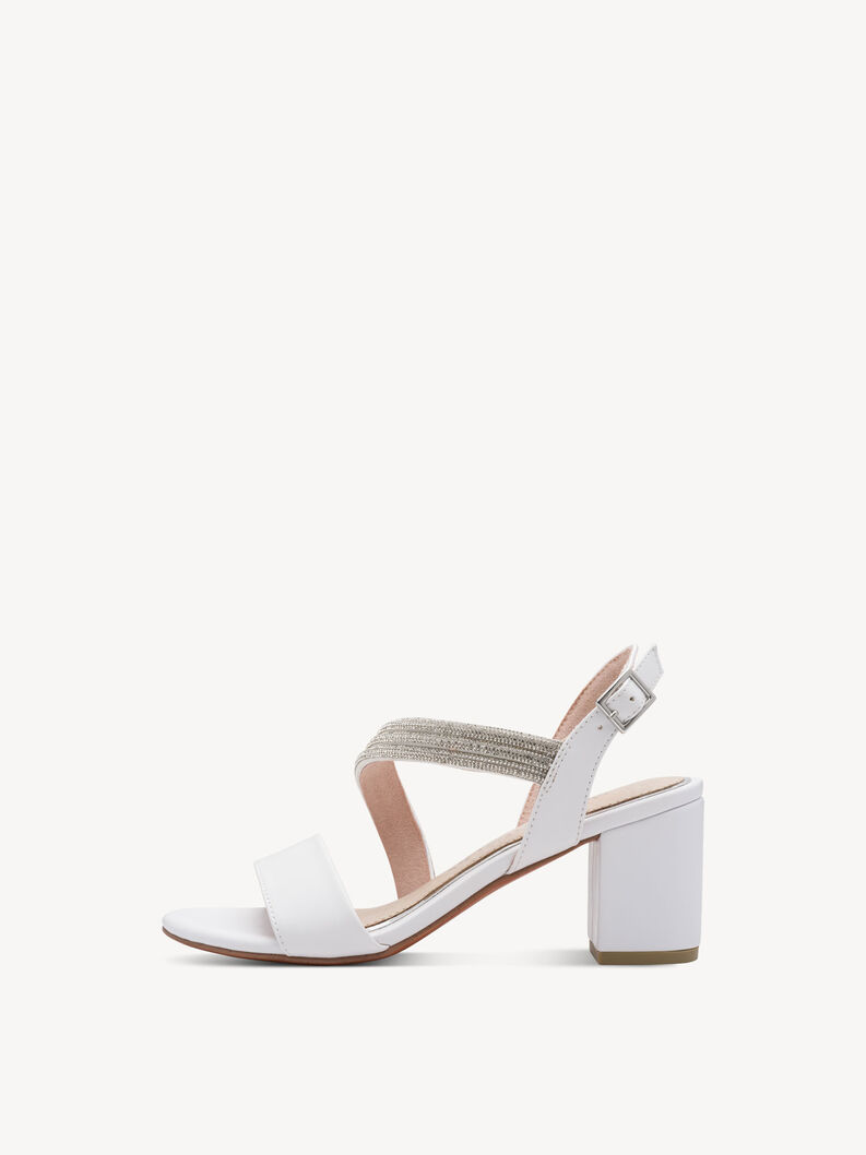 Sandalette - wei&szlig;, WHITE, hi-res