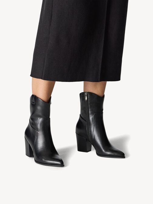Stiefelette - schwarz, BLACK, hi-res