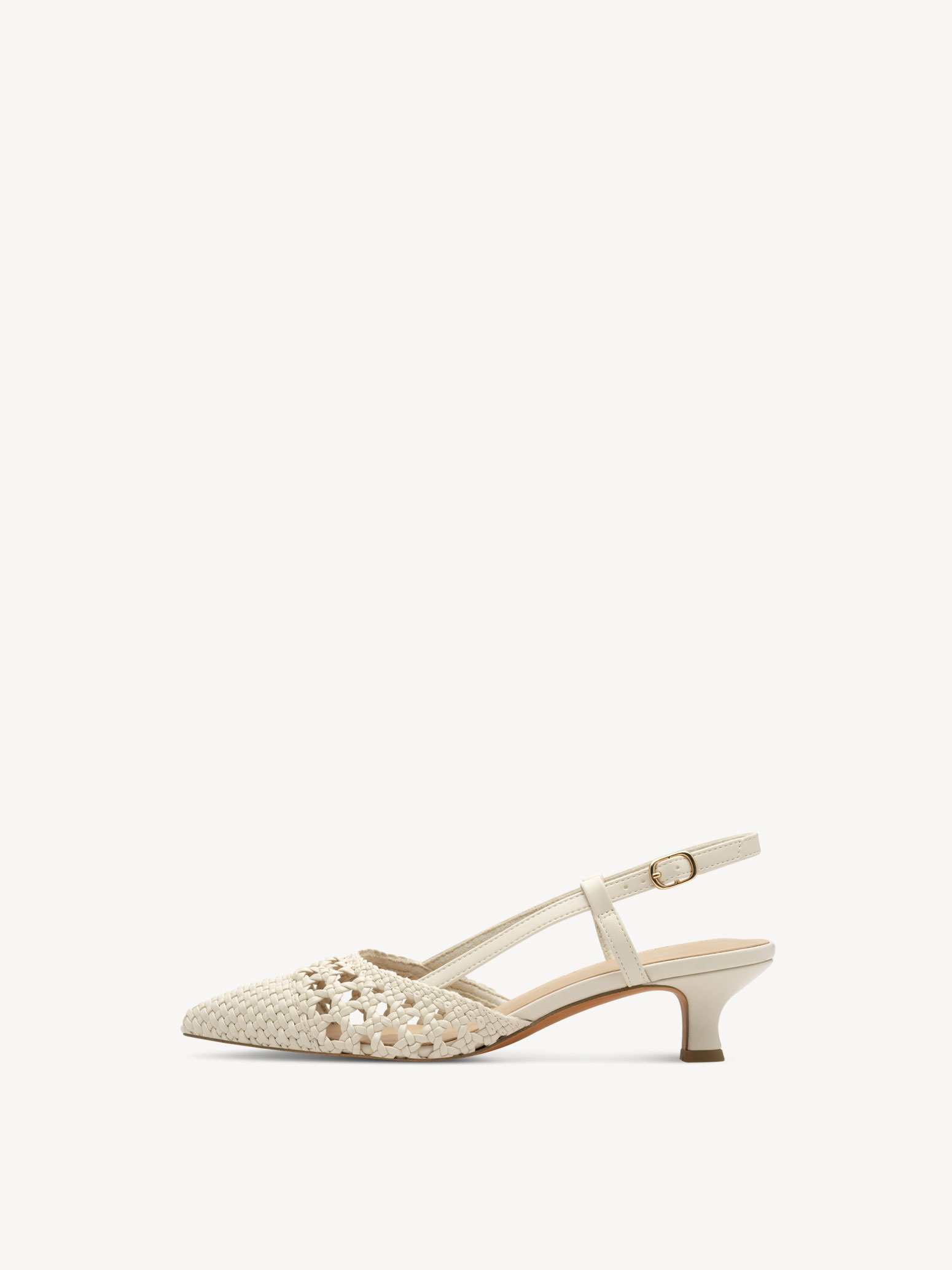 Scarpe con cinturino alla caviglia - beige