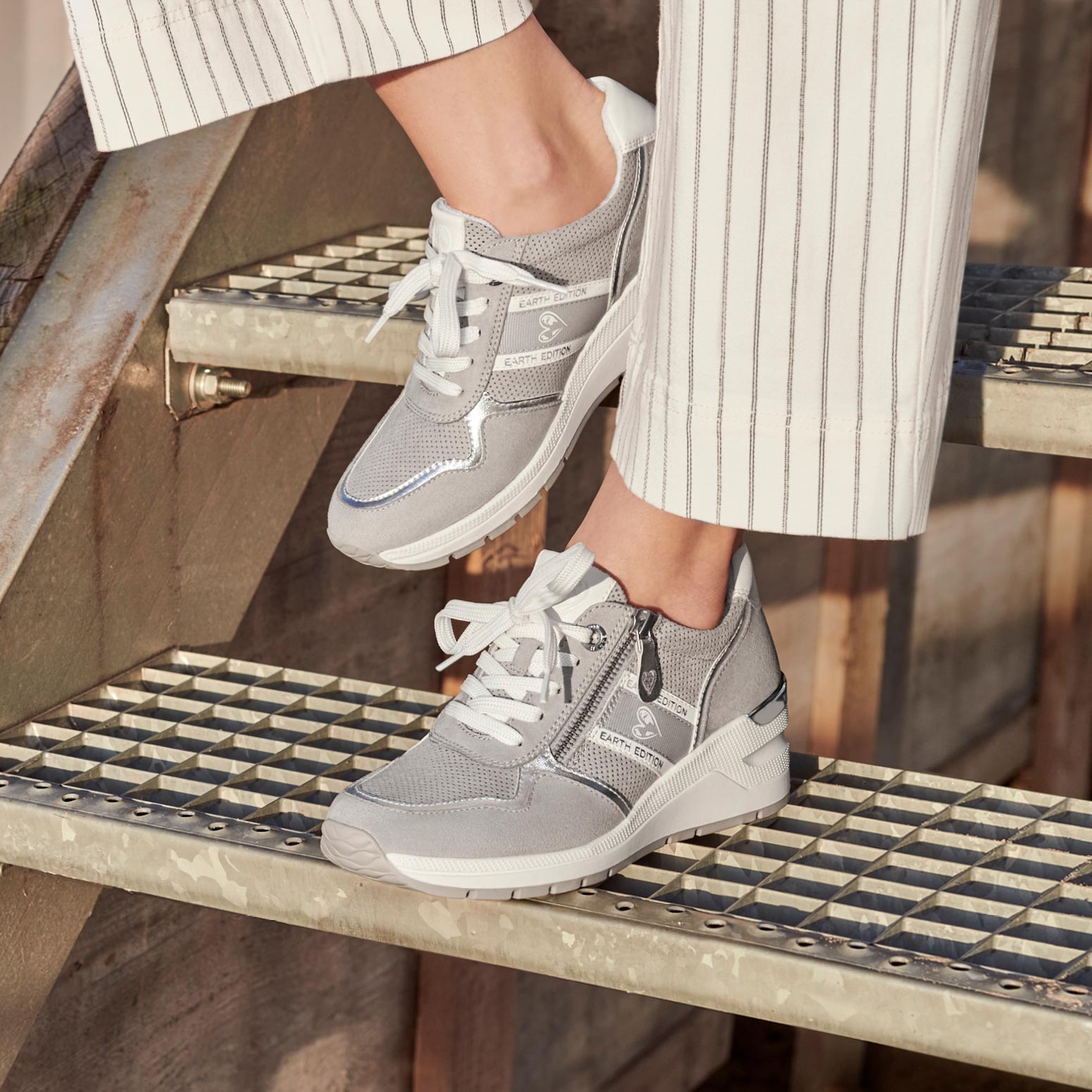 Sneaker - grey, GREY COMB, hi-res
