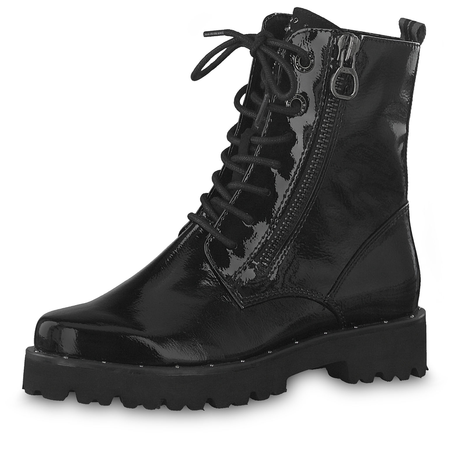 Bootie - black, BLACK PATENT, hi-res