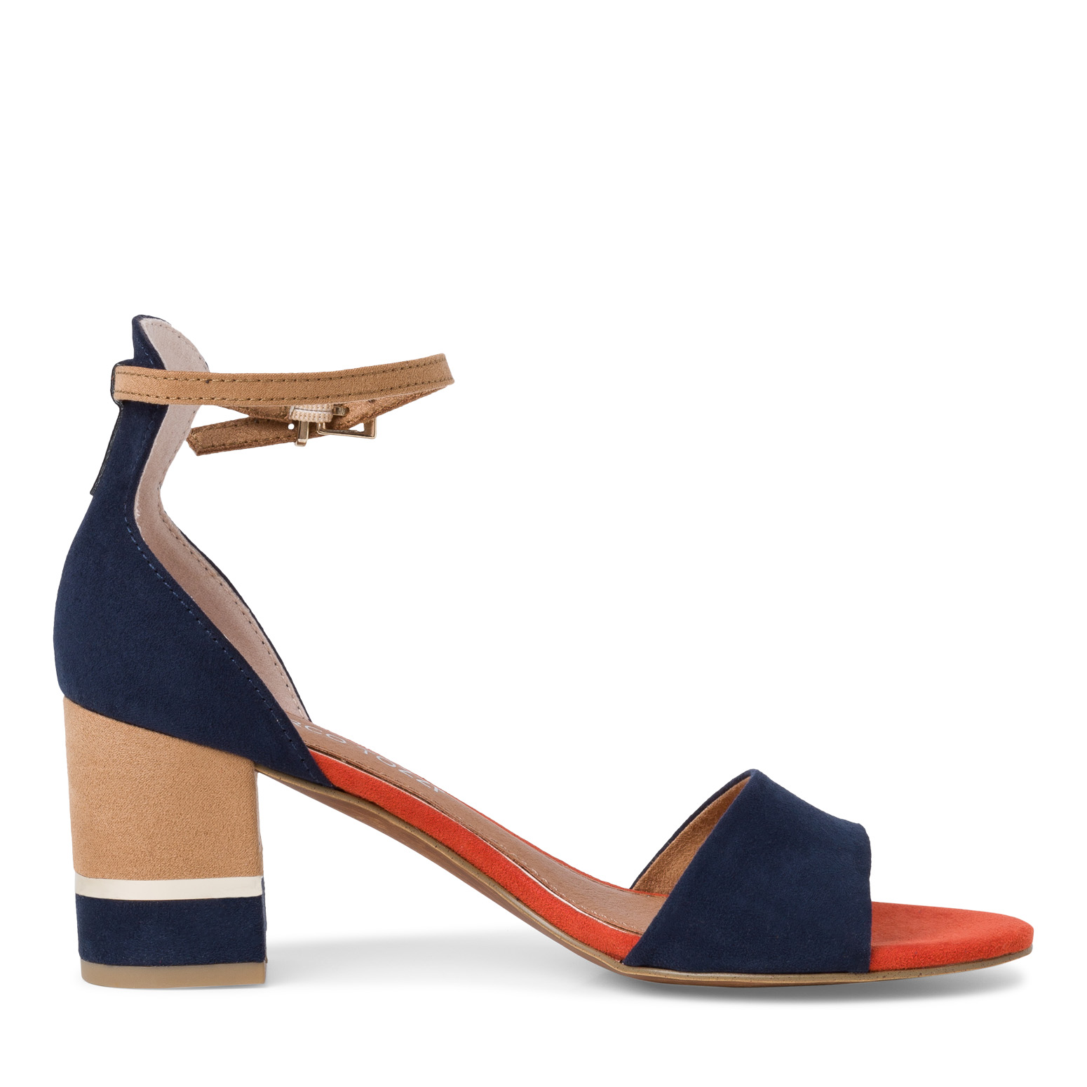 Sandalette - blau, NAVY COMB, hi-res