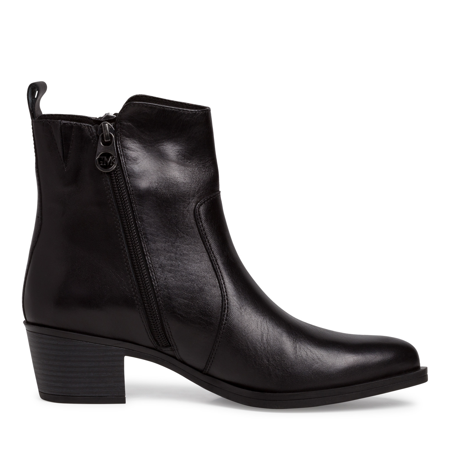 Lederstiefelette - schwarz, BLACK ANTIC, hi-res