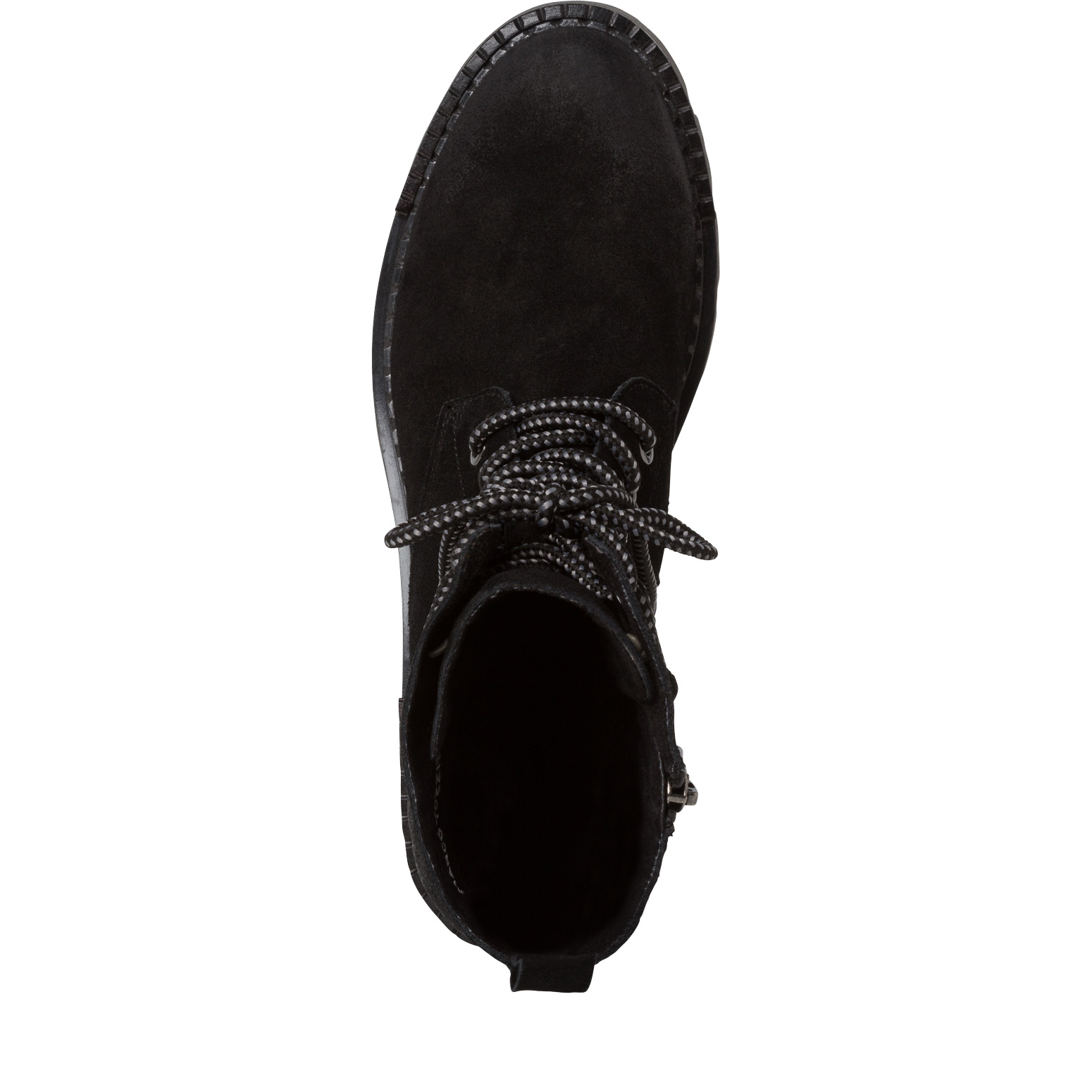 Leather Bootie - black, BLACK, hi-res