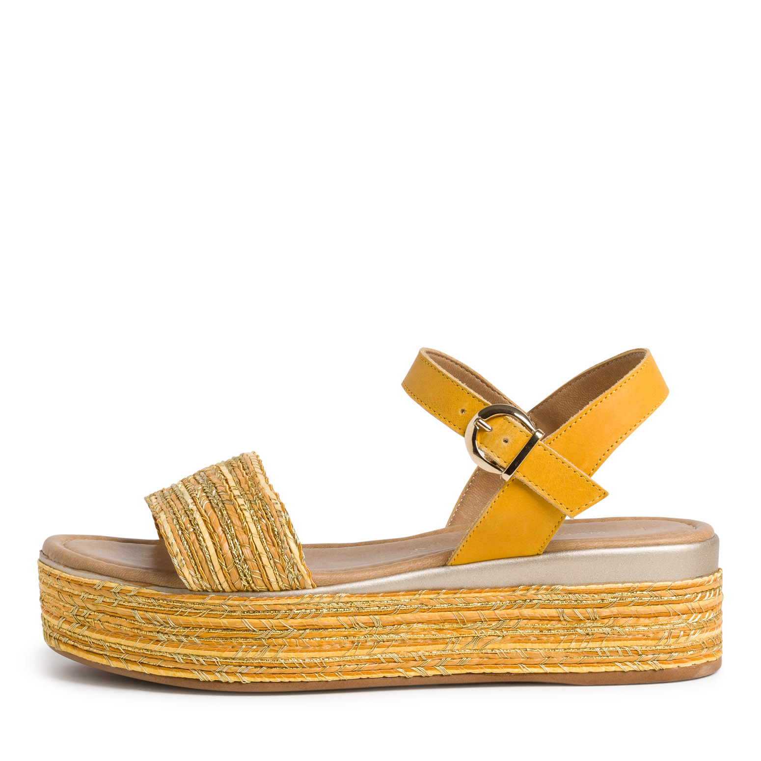 Sandal - yellow, SAFFRON COMB, hi-res
