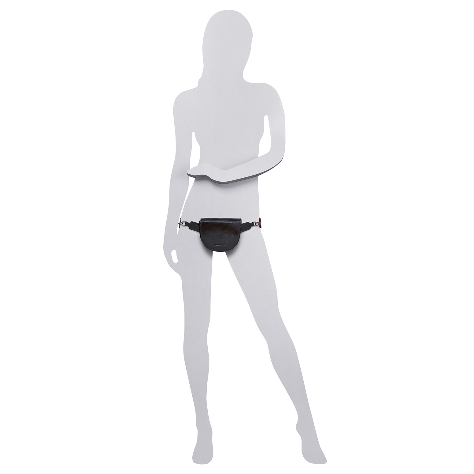 Fanny pack - black, BLACK PATENT, hi-res