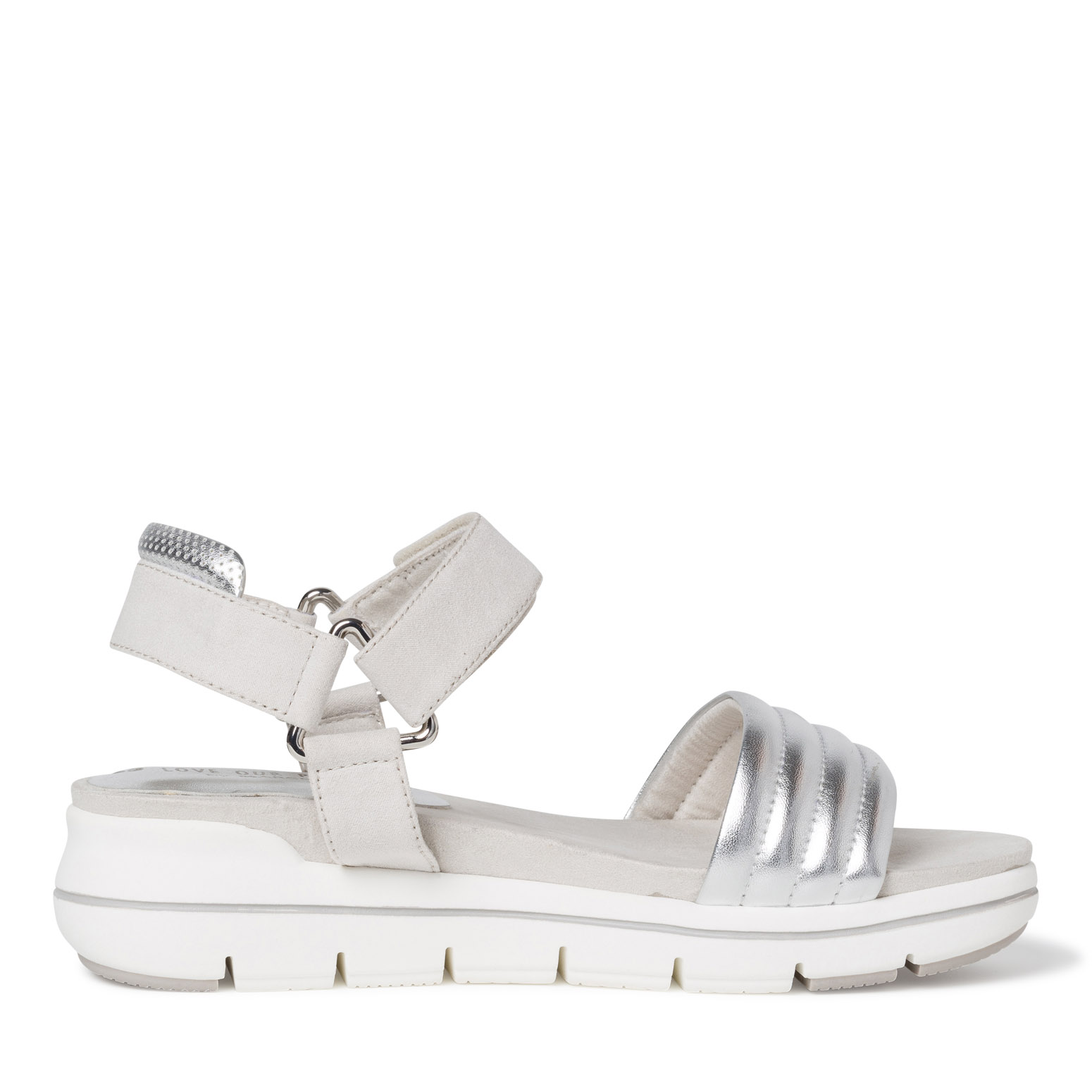Sandal - grey, LT.GREY COMB, hi-res