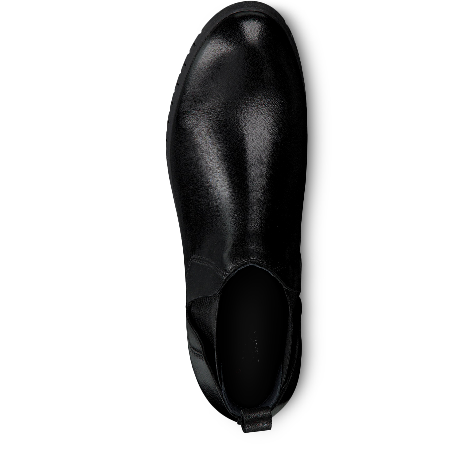Bottine Chelsea en cuir - noir, BLACK ANTIC, hi-res