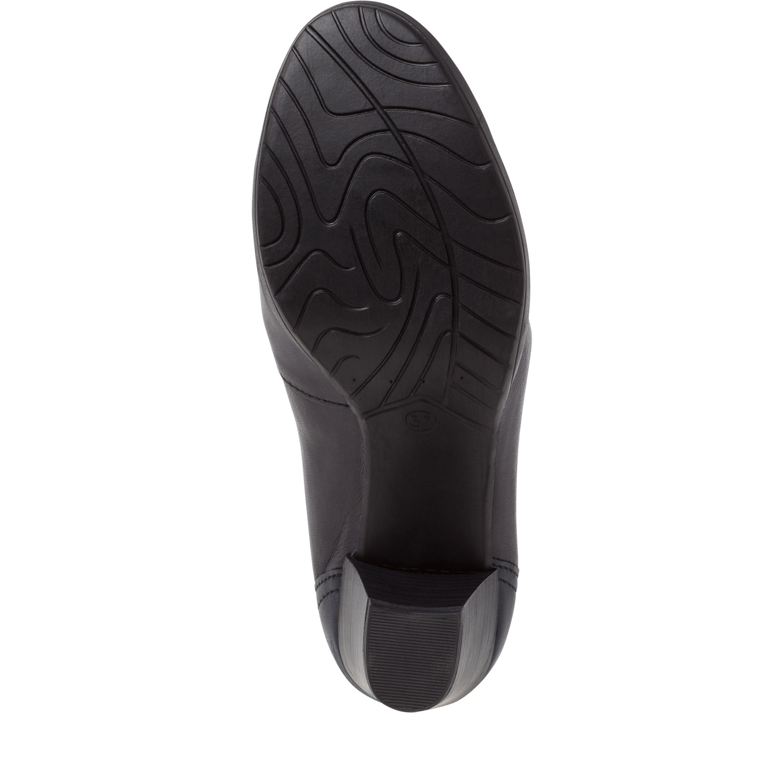 Escarpin en cuir - bleu, NAVY NAPPA, hi-res