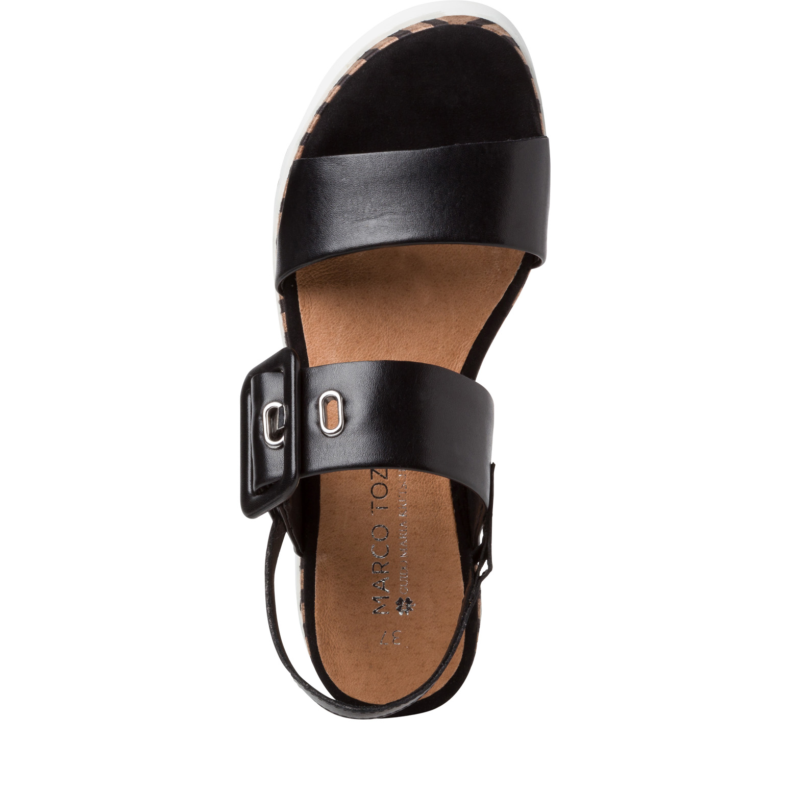 Sandalette - schwarz, BLACK ANTIC, hi-res