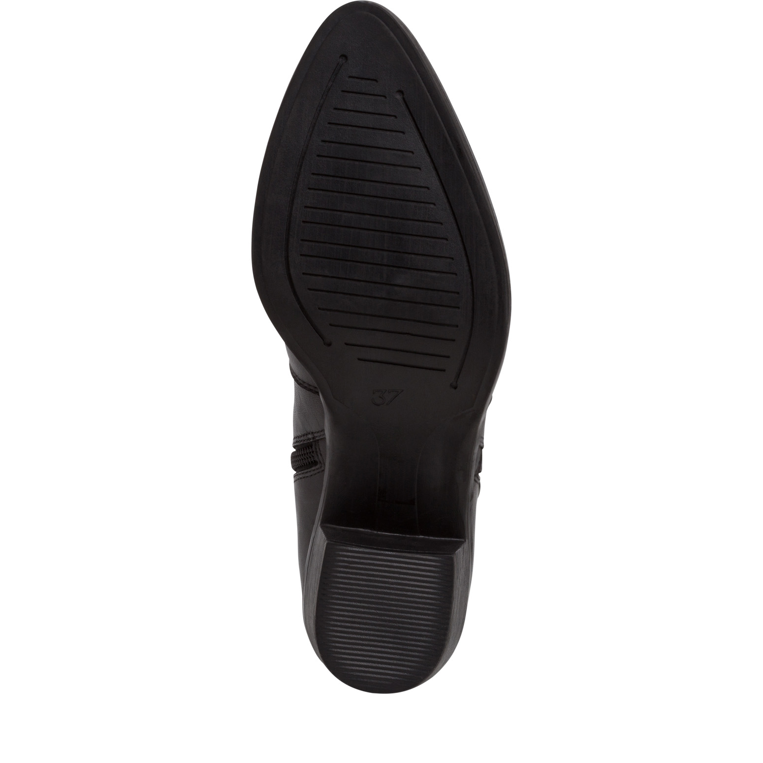 Lederstiefelette - schwarz, BLACK ANTIC, hi-res