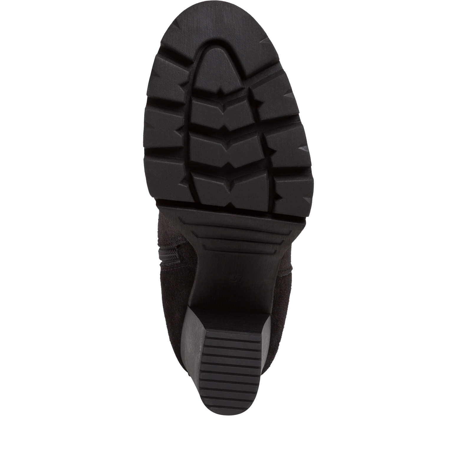 Lederstiefelette - schwarz, BLACK, hi-res