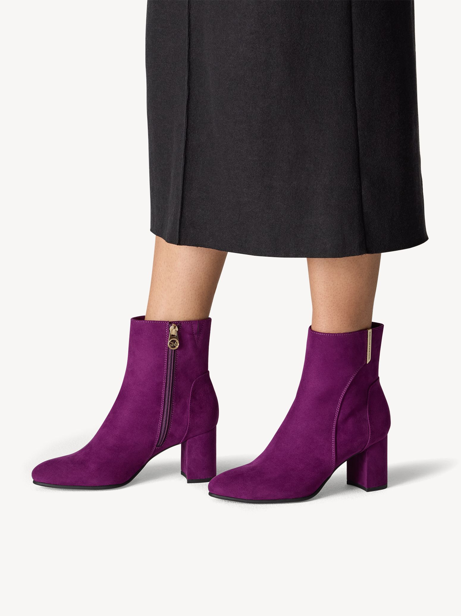 Stiefelette - lila