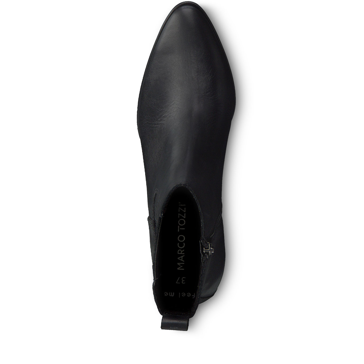 Leather Chelsea boot - black, BLACK ANTIC, hi-res