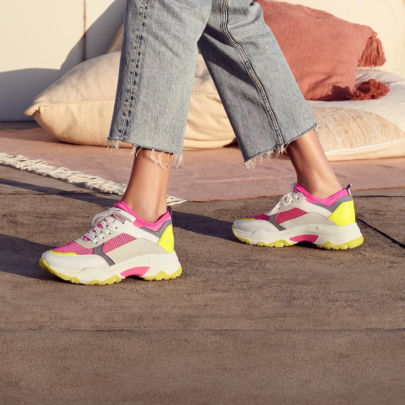 Sneaker - multicolor, NEON MULTI, hi-res