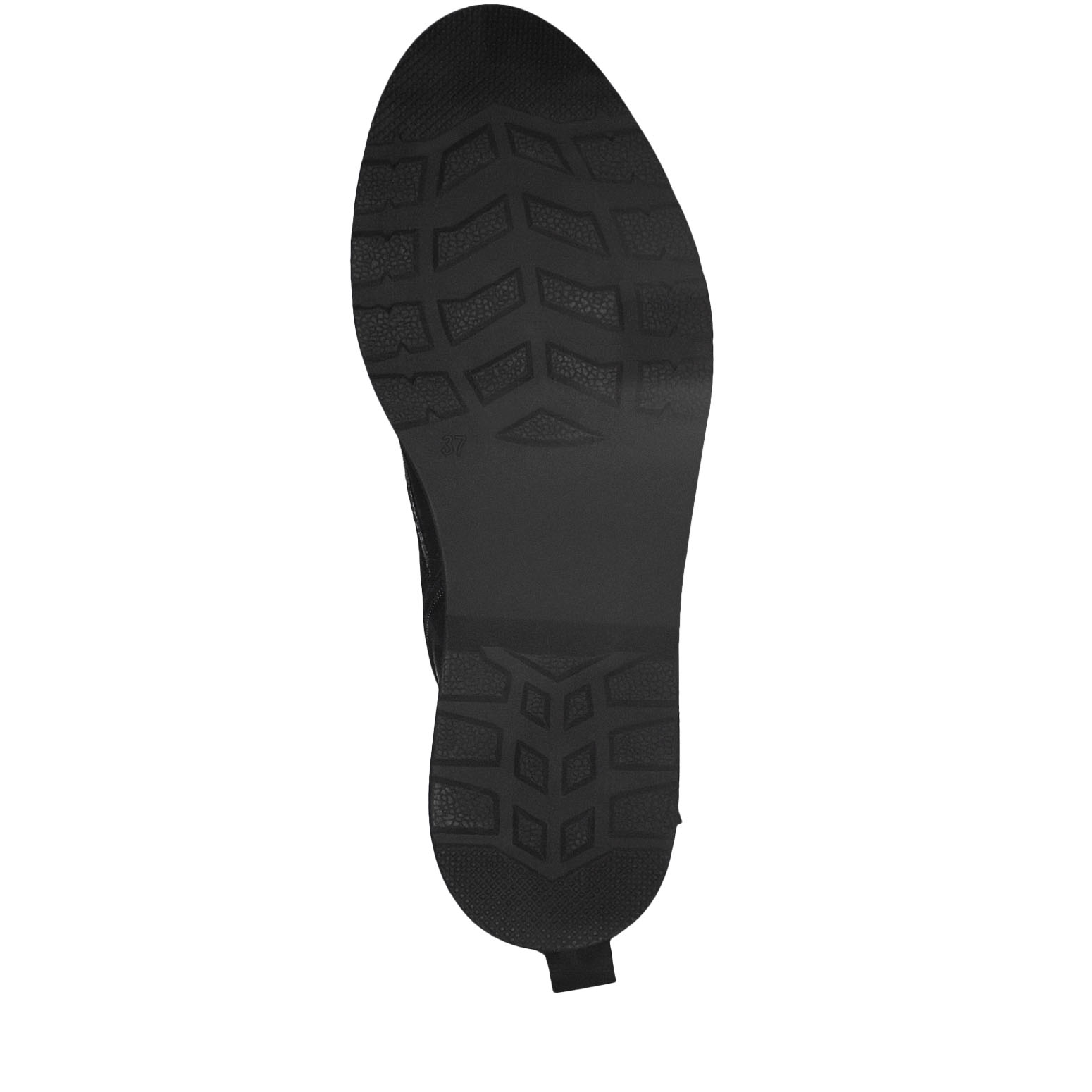 Leather Bootie - black, BLACK ANTIC, hi-res