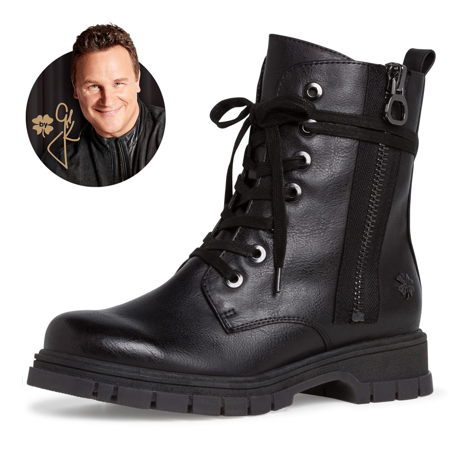 Stiefelette - schwarz, BLACK ANTIC, hi-res