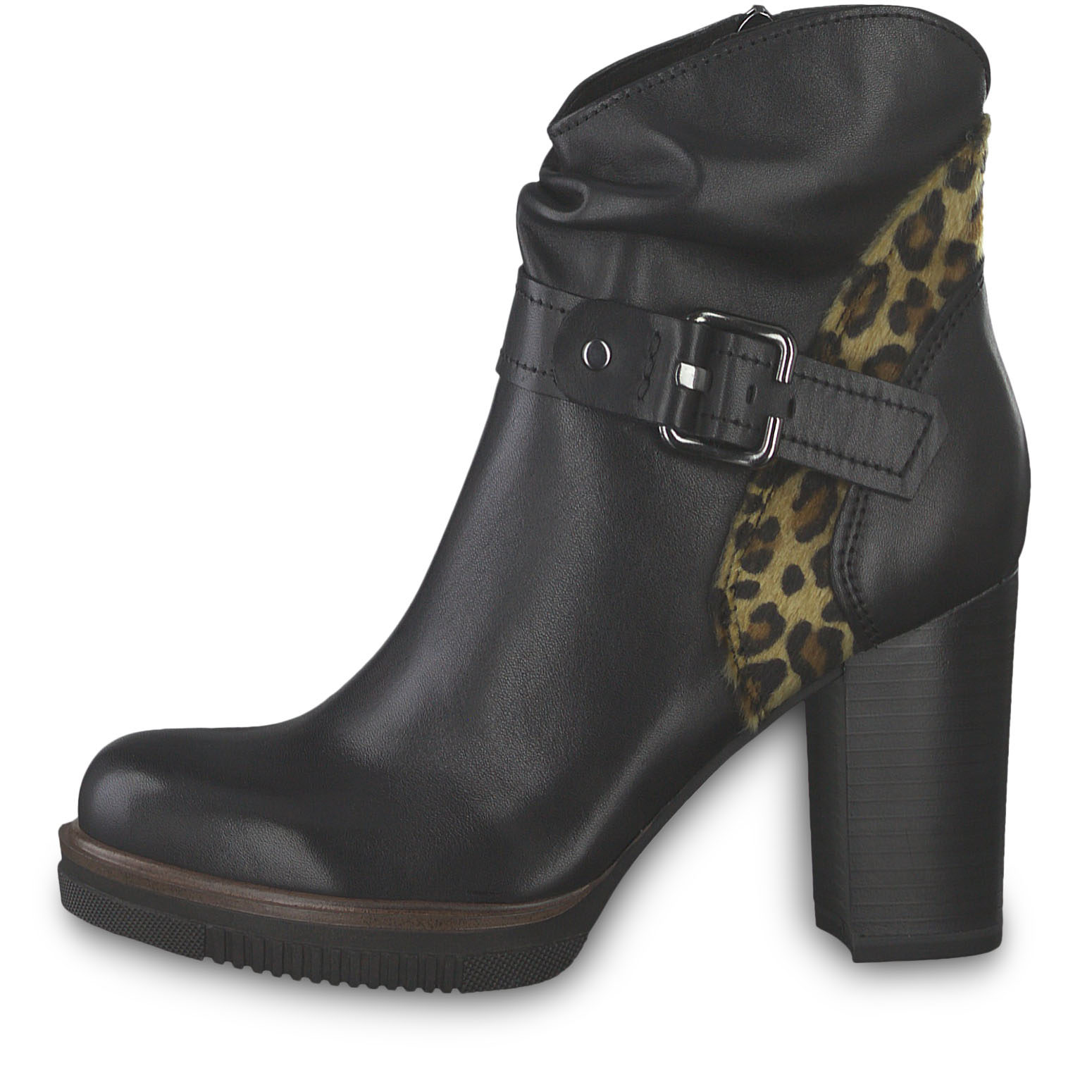 Bootie - black, BLACK ANT.COMB, hi-res