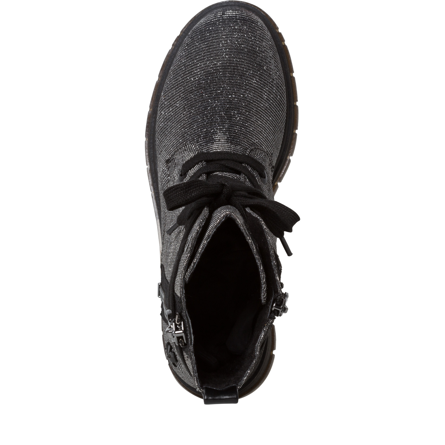 Stiefelette - schwarz, BLACK METALLIC, hi-res