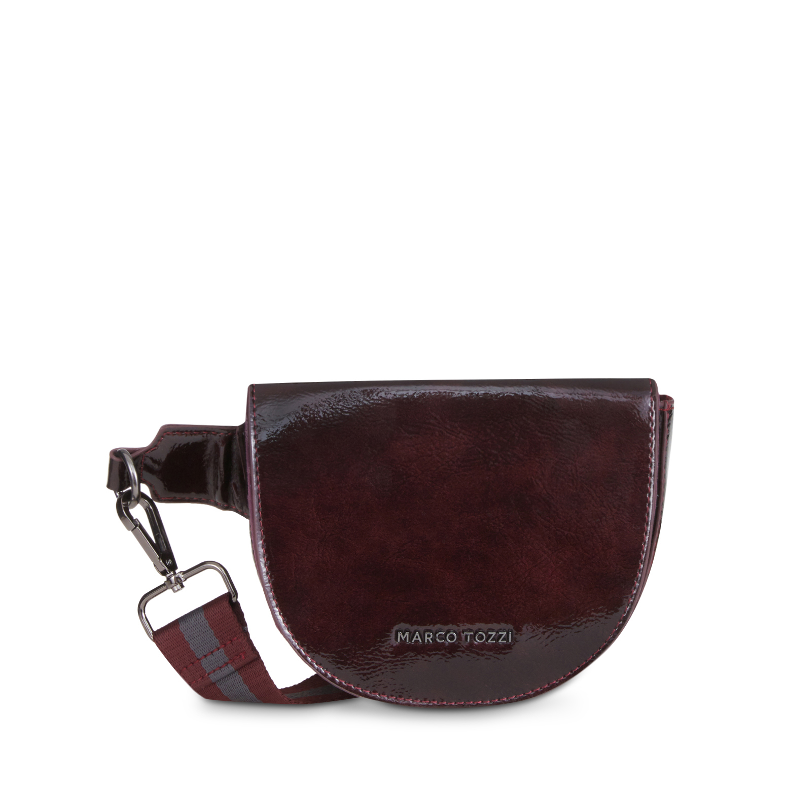 Bauchtasche - braun, BORDEAUX PAT., hi-res