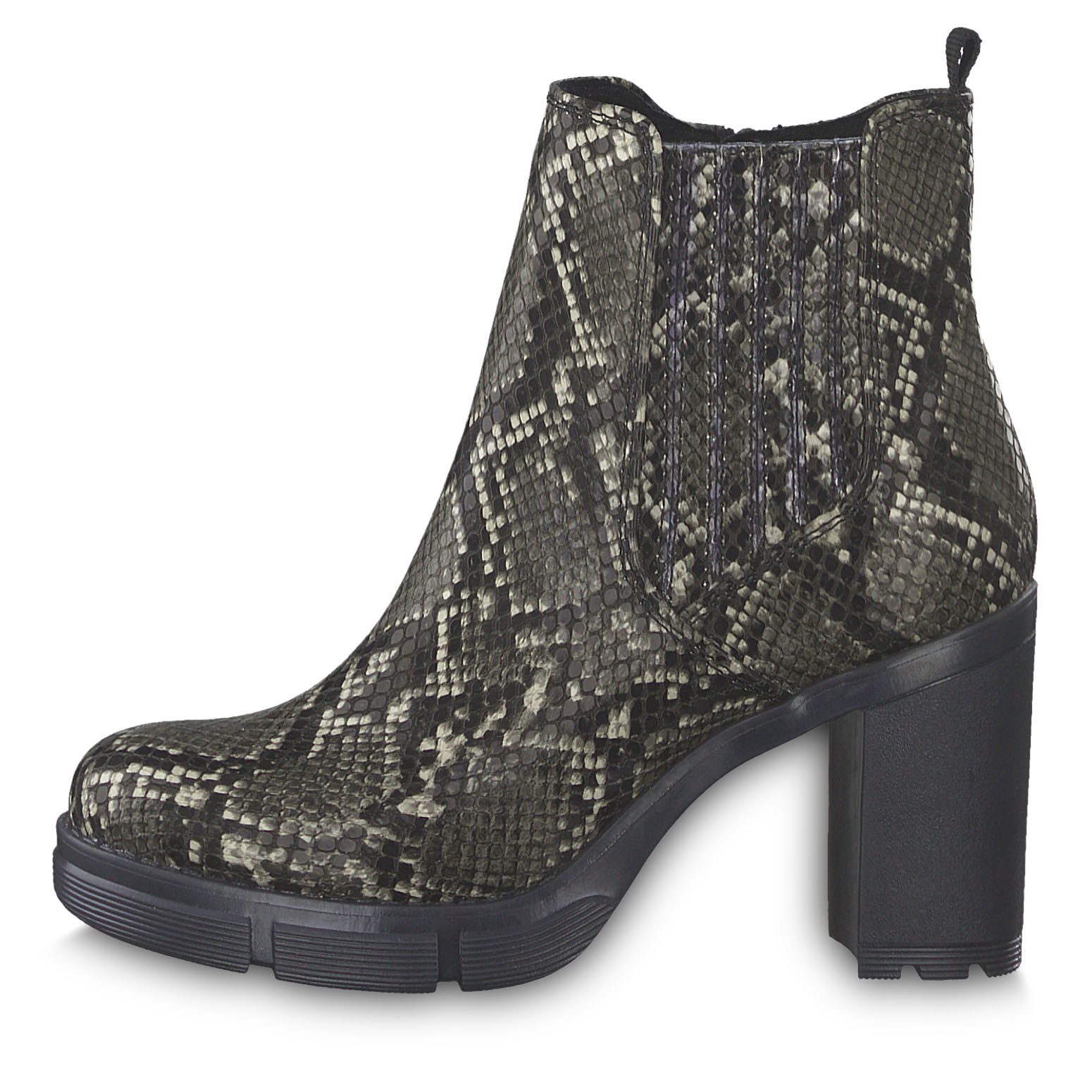 Bootie - grey, DK.GREY STR., hi-res