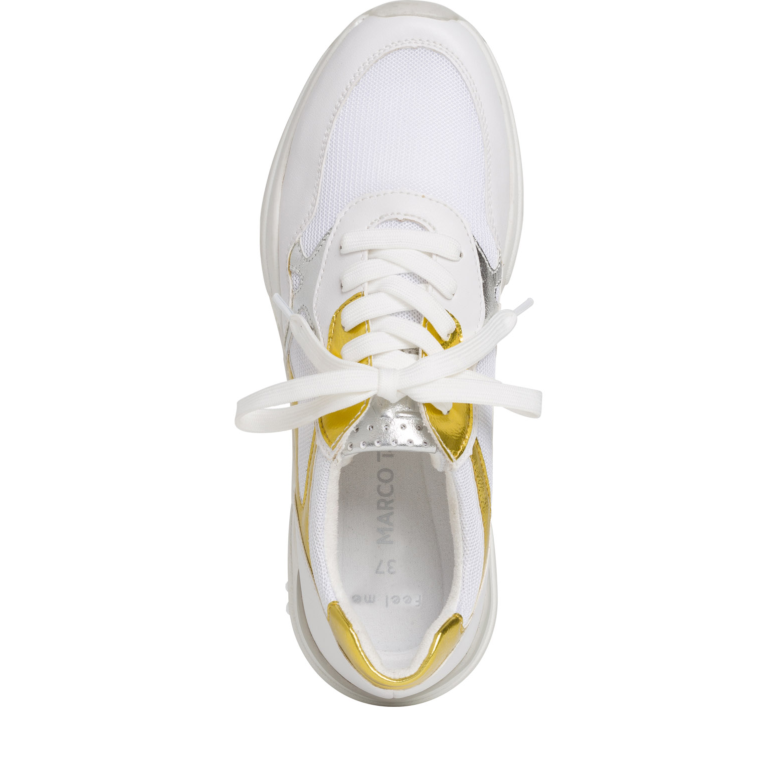 Sneaker - weiß, WHITE/YELL. M., hi-res