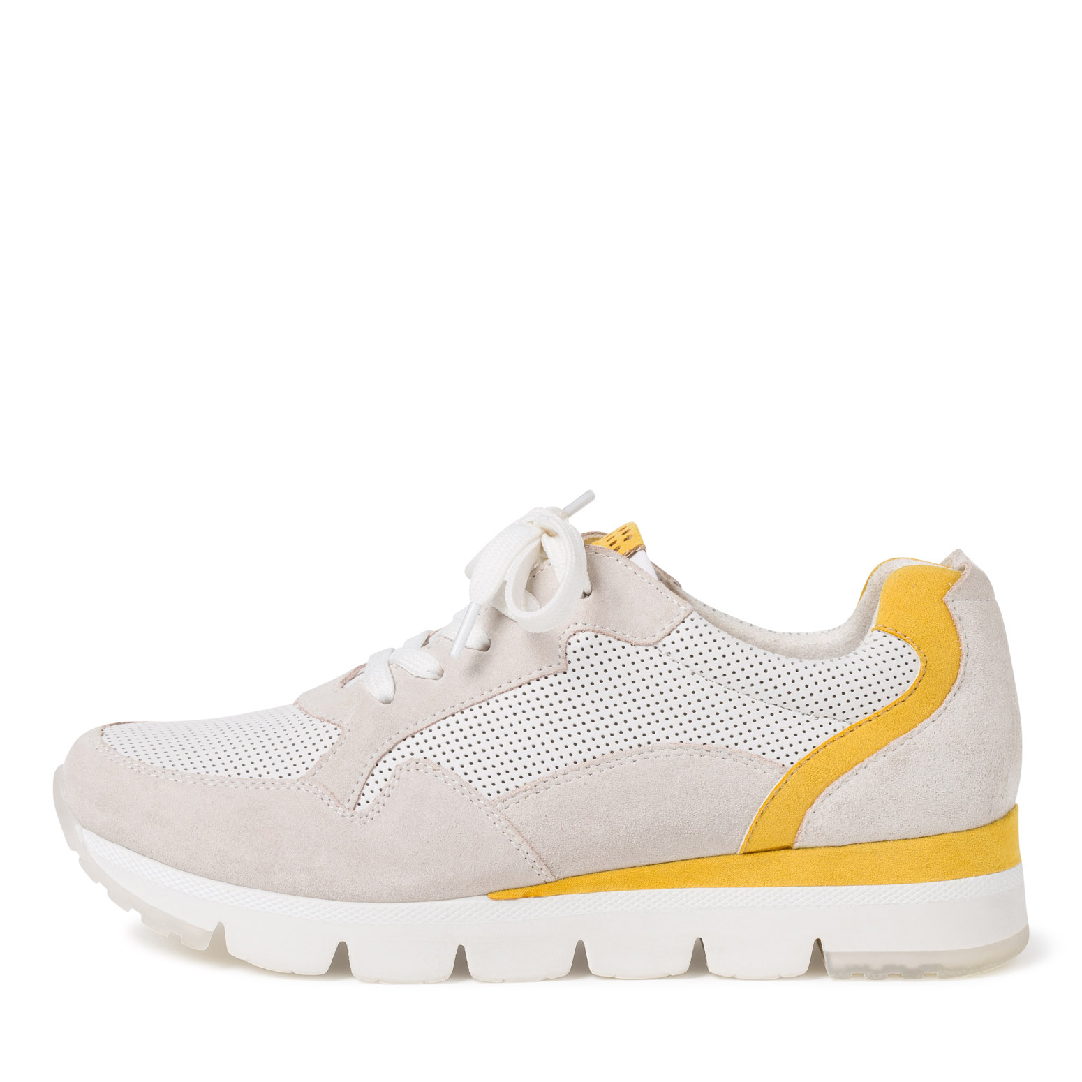Basket en cuir - blanc, OFFWHITE COMB, hi-res