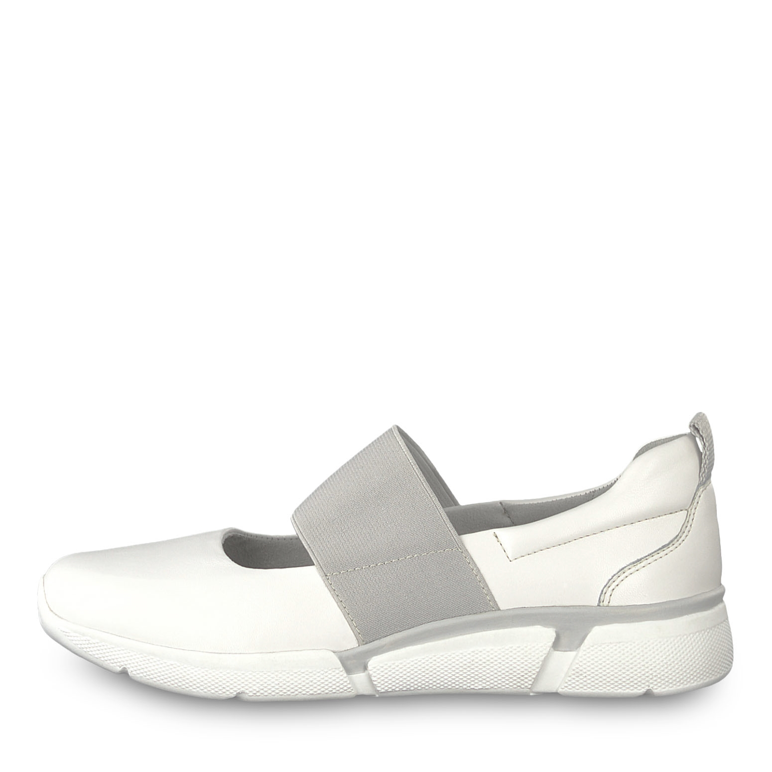 Lederslipper - weiß, WHITE NAPPA, hi-res