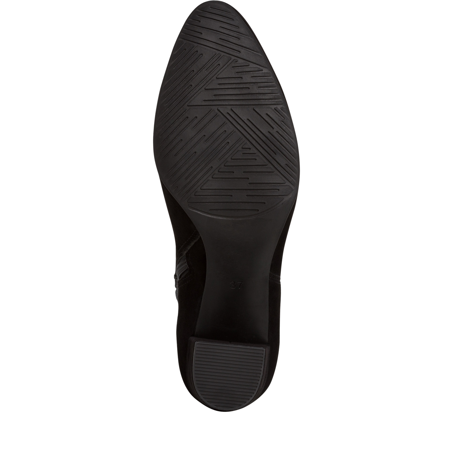 Lederstiefelette - schwarz, BLACK, hi-res