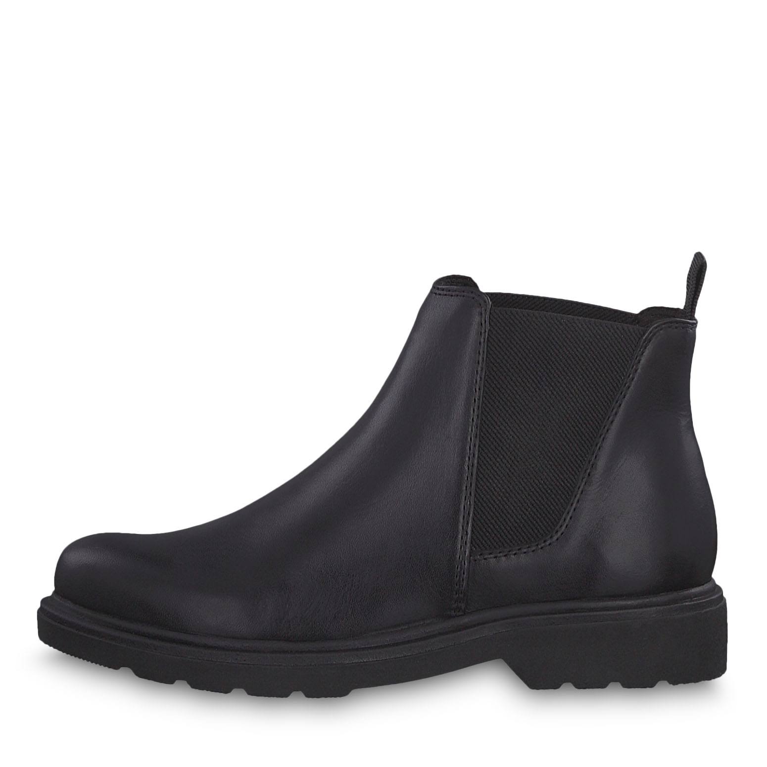 Leather Chelsea boot - black, BLACK ANTIC, hi-res