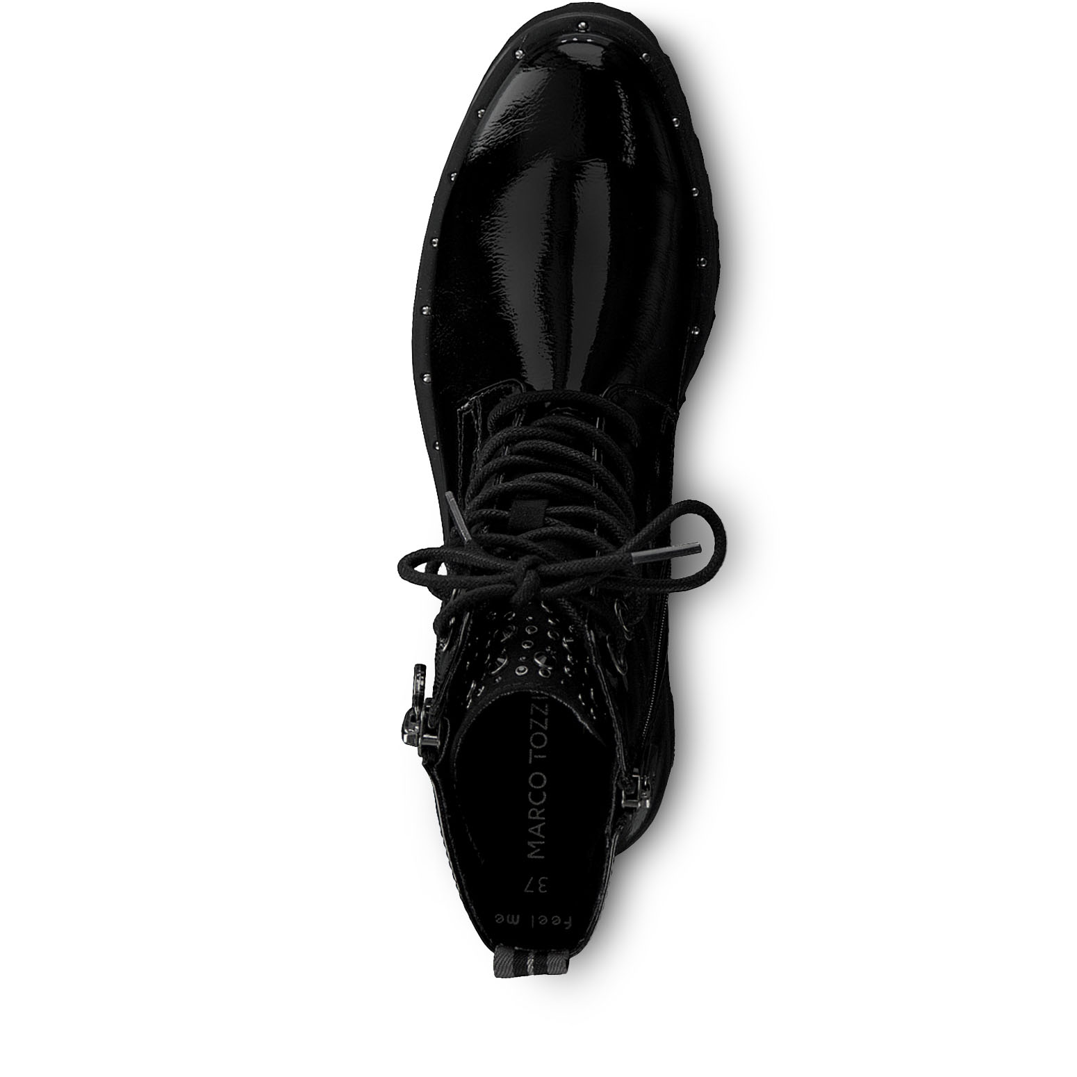 Bootie - black, BLACK PATENT, hi-res