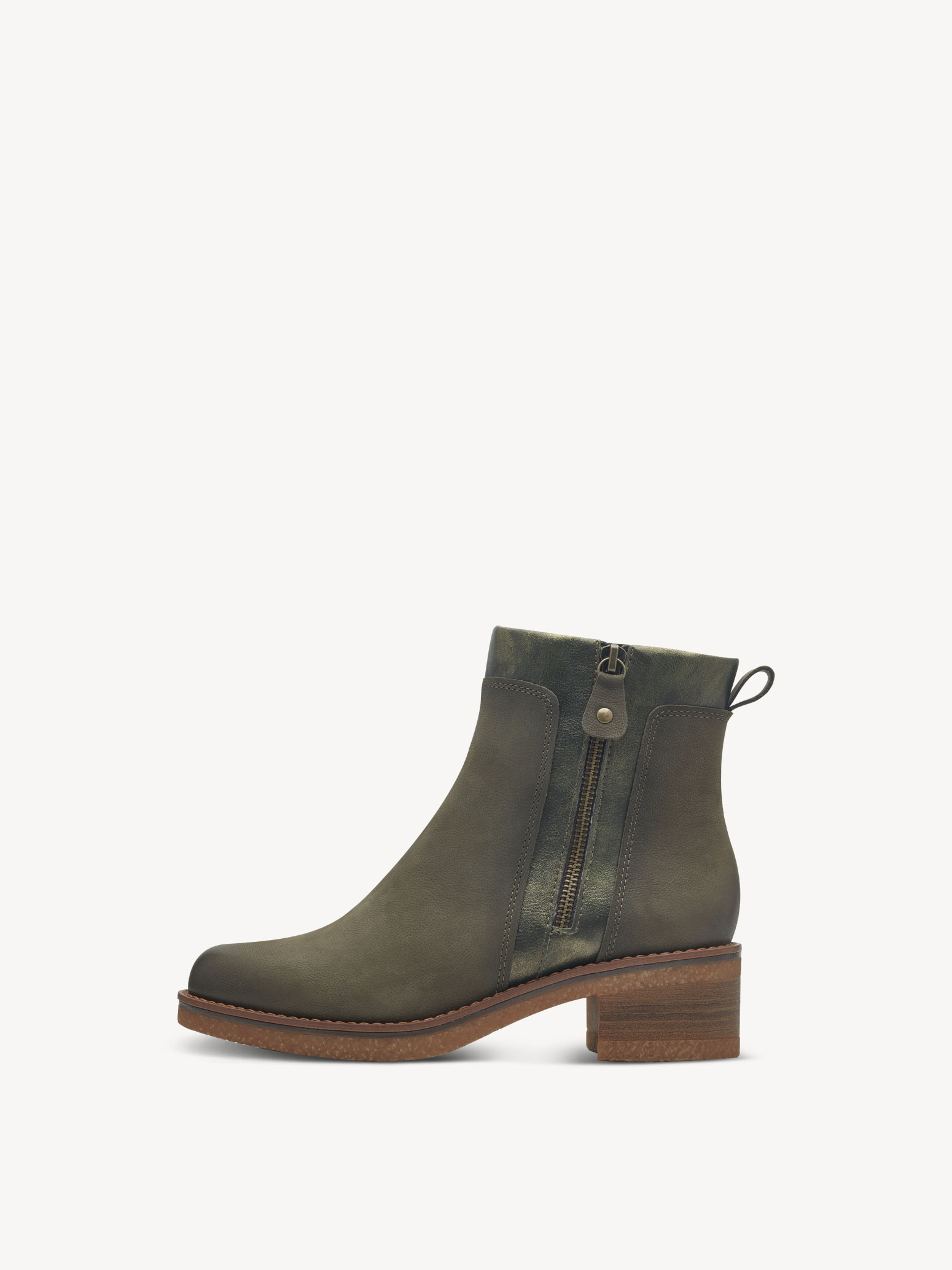 Stiefelette - khaki