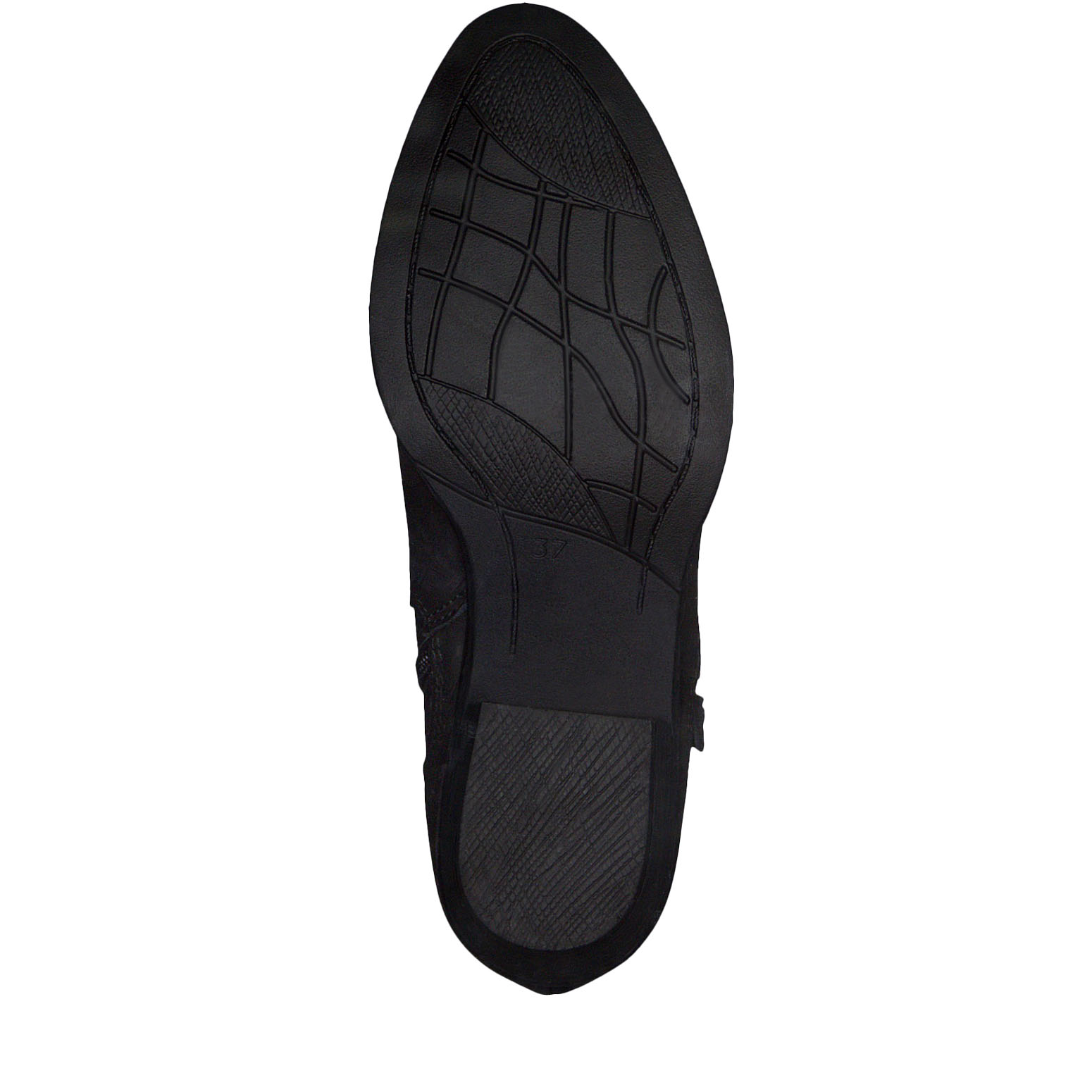 Bottine en cuir - noir, BLACK COMB, hi-res