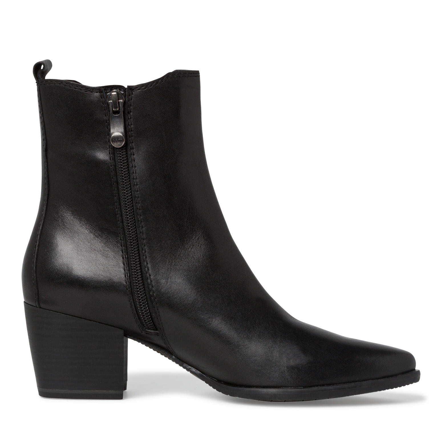 Leather Chelsea boot - black, BLACK ANTIC, hi-res