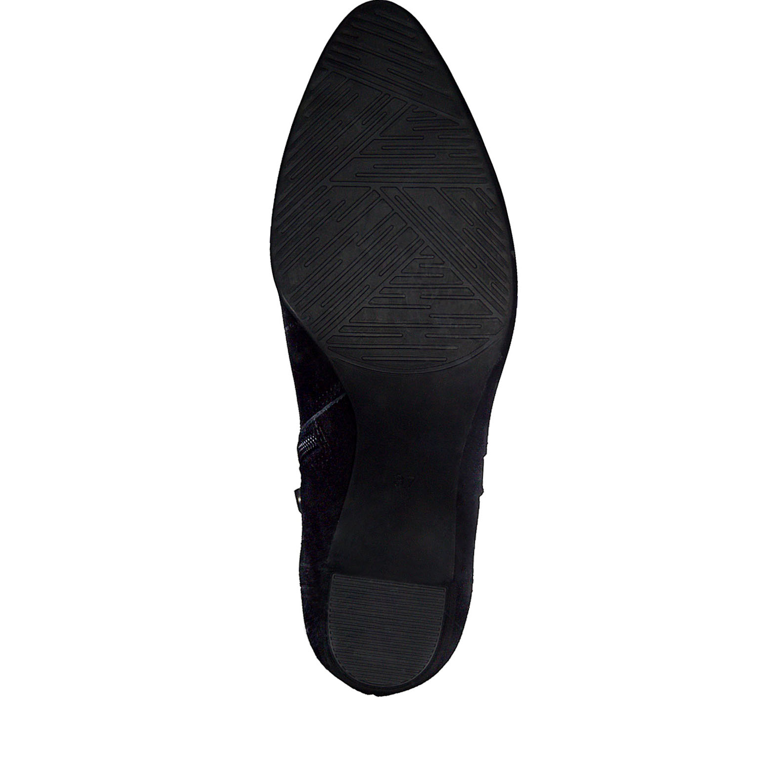 Bottine en cuir - noir, BLACK ANT.COMB, hi-res