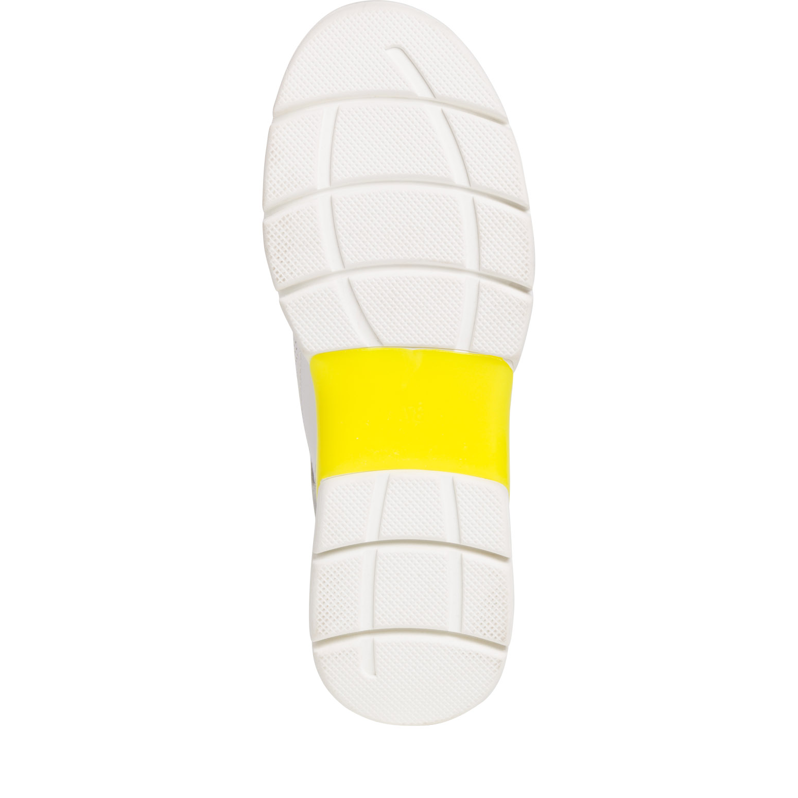 Basket - blanc, WHITE/NEON YEL, hi-res