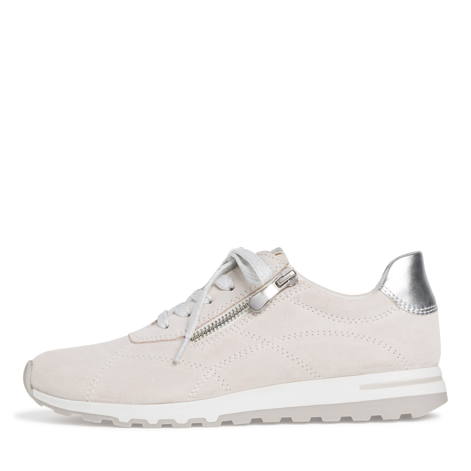 Basket en cuir - blanc, OFFWHITE COMB, hi-res