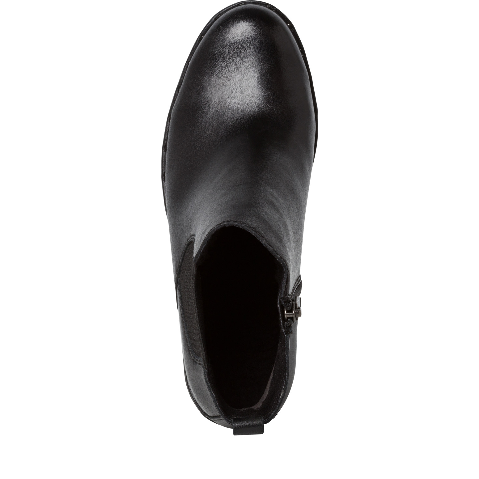 Leder Chelsea Boot - schwarz, BLACK ANTIC, hi-res